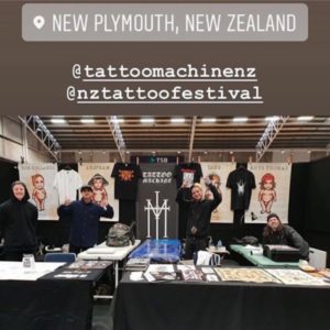 NZ Tattoo Festival 2018 - Tattoo Machine Studio, Wellington